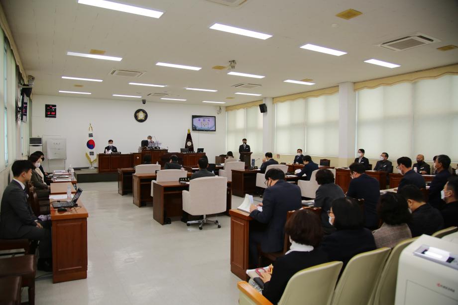 서천군의회, 제307회 임시회 열고 2023년 첫 회기 시작